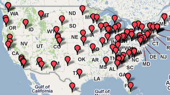 Map of PER Programs