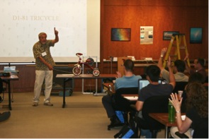 Physics faculty participate in the New Physics and Astronomy Faculty Workshop Image courtesy of the American Association of Physics Teachers.  All rights reserved.